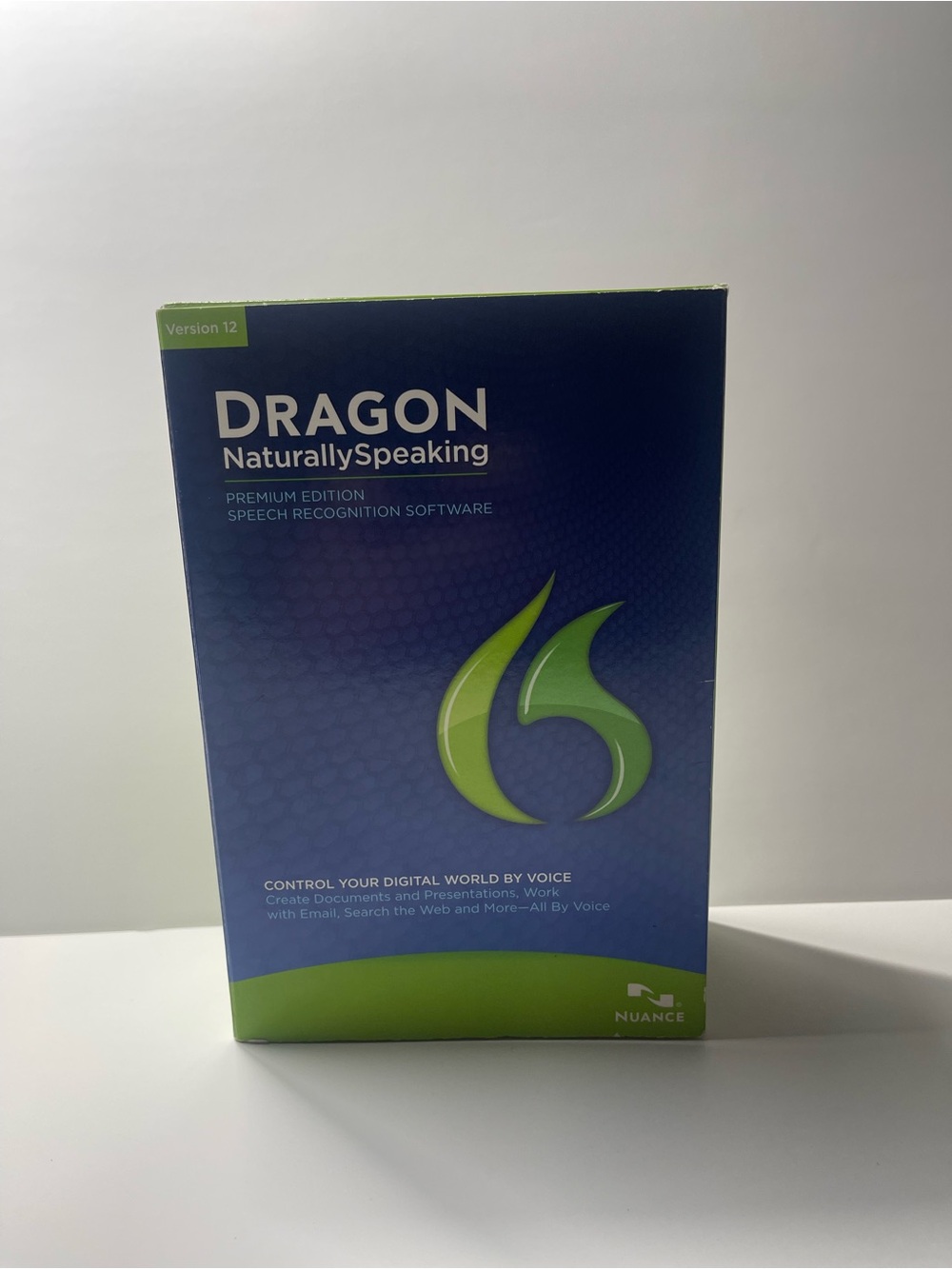 Dragon Naturally Speaking Premium Ed. Version 12 Speech Recognition Software